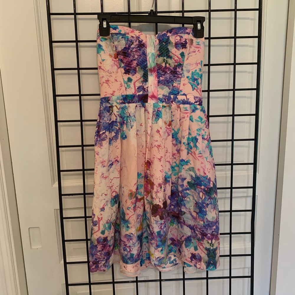 Parker multicolored mini dress